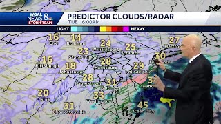 Hourbyhour snow projections [upl. by Lazaro]