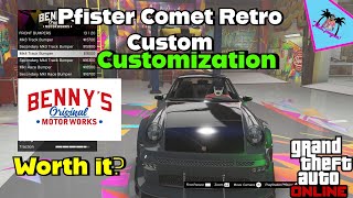 Pfister Comet Retro Custom Customization And Review GTA Online [upl. by Picardi]