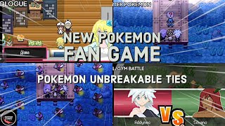 Pokemon Fan Game  POKEMON UNBREAKABLE TIES REVIEW [upl. by Norri]