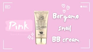 Pink 50  Bergamo magic Snail BB cream [upl. by Bahr567]