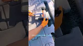 Sidewalk tile edge installation tool [upl. by Brandes223]