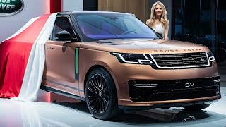 2024 Range Rover SV The Ultimate Luxury SUV Unveiled [upl. by Schechter]