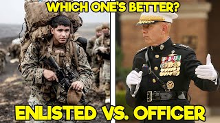 Enlisted vs Officers in the US Military What’s the difference [upl. by Asert688]