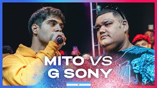 MITO vs G SONY  Octavos  Regional Buenos Aires Red Bull Batalla Argentina 2023 [upl. by Decato]