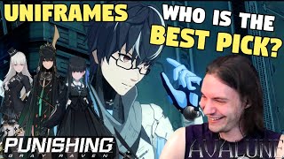 What UNIFRAMES Are THE BEST  Punishing Gray Raven Beginner Guide [upl. by Cathe612]