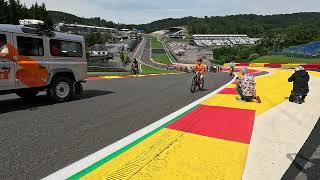 SpaFrancorchamps sur le circuit à vélo  Avec le Beau Vélo de Ravel [upl. by Giffy307]