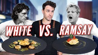 Lobster Ravioli CAGE MATCH Gordon Ramsay vs Marco Pierre White [upl. by Larual]