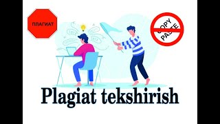 Plagiat tekshirish [upl. by Peadar]