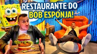 RESTAURANTE DO BOB ESPONJA Oficial em São Paulo [upl. by Iseabal899]