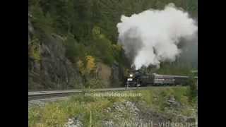 BC Rail Steam Excursion Special led by Canadian Pacific 3716 [upl. by Heyer]