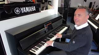 Yamaha CLP885 Clavinova Digital Piano Demonstration amp Review By Graham Blackledge At Rimmers Music [upl. by Ecirtnuahs]