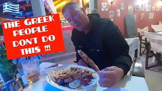 Greece Zante Kalamaki FOOD REVIEW BUT WHAT HAPPENED  food foodie review travel fun greece [upl. by Sclar]