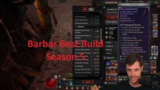 Diablo 4 Die stärkste Skillung für den Barbaren in Season 5 Wirbelwind [upl. by Asiela527]