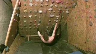 Dave MacLeod bouldering and dry tooling in Lochaber [upl. by Asillim277]