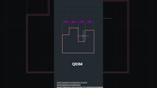 TYPE QDIM in command line select object autocad wood cnc designer cad [upl. by Leelah]