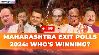 Maharashtra Election LIVE I Maharashtra Exit Polls 2024 I Maharashtra Election Updates [upl. by Llednov486]