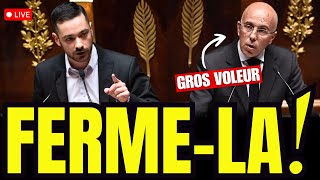 🔴 Eric Ciotti LR NE SAIT PLUS où se mettre face à David Guiraud [upl. by Aramac]