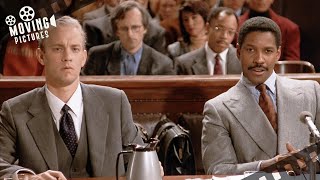 Opening Court Statements Scene  Philadelphia Denzel Washington Tom Hanks [upl. by Rydder]