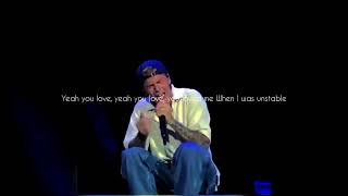 Unstable  Justin Bieber  lyrics ❤️🔥 sort live performance video  audience singing [upl. by Atnoved]