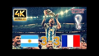 Argentina vs Farnce 33 💥Final World Cup 2022 💥 FHD  جنون خليل البلوشي [upl. by Ramma]