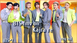 req vid💜BTS fmv on hindi song💜BTS fmv on Kajra re💜BTS fmv on Bollywoodbtseditbtsbtsarmybtsedits [upl. by Yelsehc]