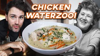 Julia Childs Chicken Waterzooi  Jamie amp Julia [upl. by Nile608]