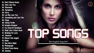 Pop Hits 2019  Top 20 Greatest Popular Songs 2019  Best Pop Songs Ever Best Cover Song [upl. by Sybille]