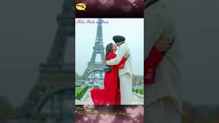 Neha Kakkar kisses husband Rohanpreet Singh in front of Eiffel Tower  Nehu Rohu i Paris [upl. by Lombardi]