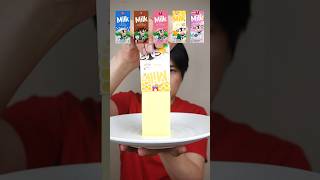 EATING JELLY FROM VARIOUS LOCAL MILK asmr mukbang [upl. by Acinom]