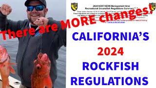 2024 California Rockfish Regulations [upl. by Enirok]