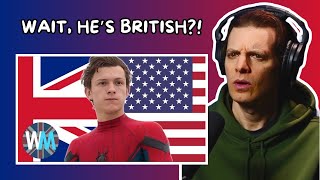 American Reacts to Top 10 Brits Playing Americans [upl. by Hachmann535]