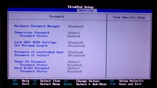 How to unlock BIOS Supervisor Password from Lenovo Thinkpad Laptop no damage to laptop [upl. by Mcquade]