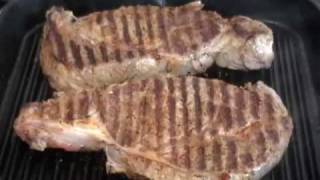 Rib Eye Steaks  Grilled Steak Recipe  Steak Tips [upl. by Amuh546]