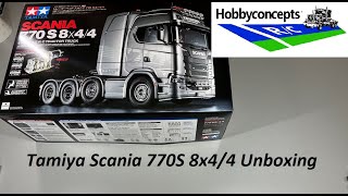 New Tamiya 114 770S 8x44 Unboxing [upl. by Alliuqa216]