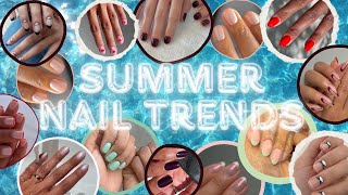 2024 Summer Nail Trends A Color Analysis Approach [upl. by Ardnassak36]