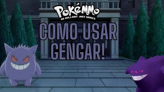 POKEMMO COMO USAR GENGAR O POKEMON SOMBRIO [upl. by Airehc185]