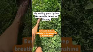 My healing prescription 💚 natureheals womenshealth menshealth [upl. by Farika]