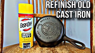 How To Strip And Reseason Cast Iron [upl. by Schreck]