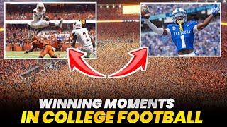 Craziest Game Winning Moments In College Football [upl. by Patrice]