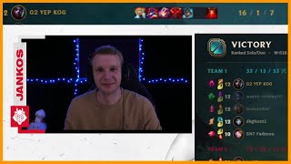 Watch How Many Honors 161 Jankos Gets  Best of LoL Streams 1617 [upl. by Selegna150]