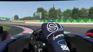 Mahaveer Raghunathan F2 onboard lap barcelona [upl. by Basia]