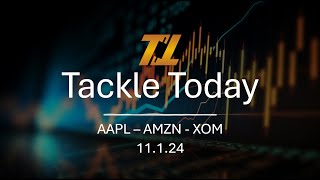 Tackle Today Stocks in the News AAPL  AMZN  XOM [upl. by Nonnad]