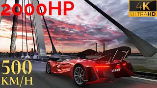 2000HP Dodge SRT Tomahawk 500Kmh  Assetto Corsa  4K Gameplay [upl. by Kcirdes325]