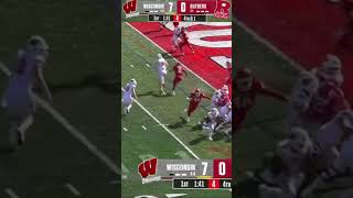 Wisconsin takes a 14 point lead vs Rutgers 🤯 [upl. by Mather]