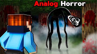 I Added ANALOG HORROR into Minecraft [upl. by Flory]