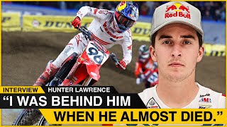 “I was behind him when he almost died”  Hunter Lawrence on Glendale [upl. by Yednil]