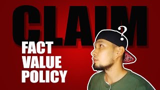 Types of Claim explained in Tagalog  Reading and Writing  SHSDEPED [upl. by Arik]