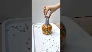 Tower of Plastic and Steel Beads Oddly Satisfying satisfying satisfyingvideo war shorts short [upl. by Moia]