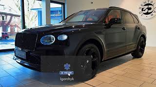 Bentley Bentayga S Black Edition 2024 The Most Striking SUV [upl. by Anaeed]