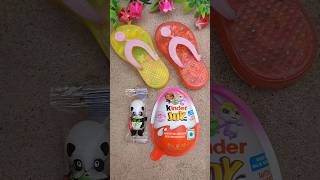 Sliiper jems with panda 🐼 egg in Kinderjoy Box shortsviralvideo [upl. by Odrareg791]